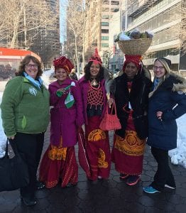 AMWA Leaders at the United Nations Commission on the Status of Women
