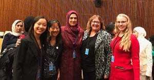 AMWA Leaders at the United Nations Commission on the Status of Women 
