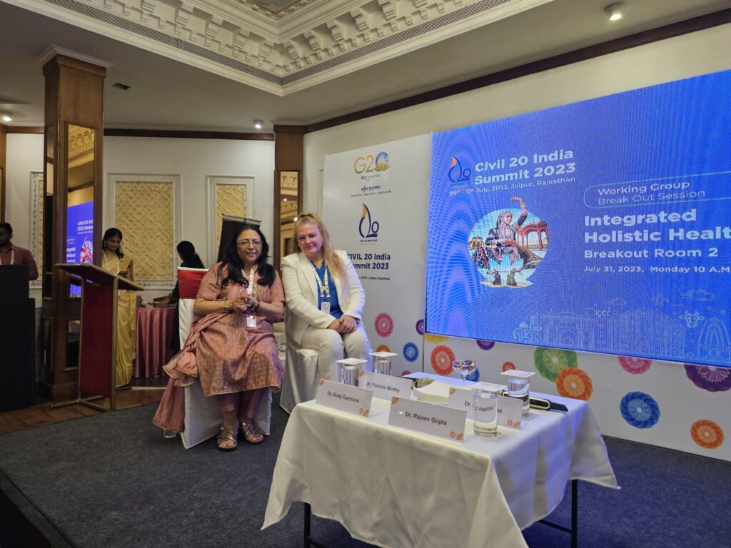 AMWA Represented at C20 Summit in Jaipur