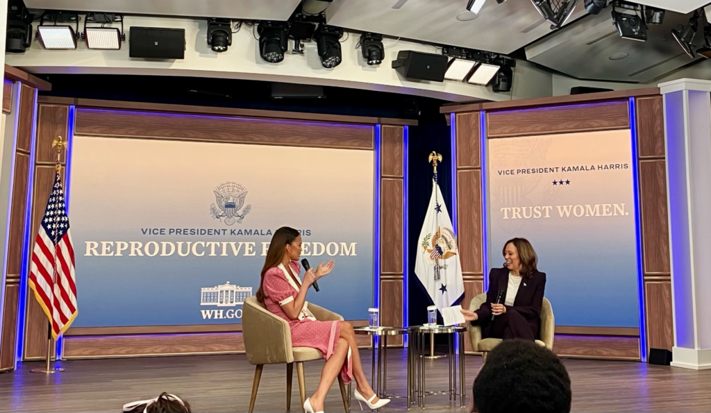 AMWA Attends White House Event with Vice President Kamala Harris and Chrissy Teigen on Reproductive Freedoms