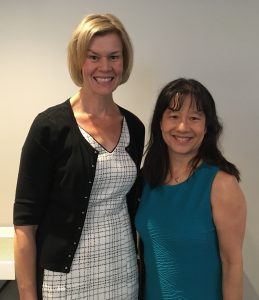 L-R Dr. Christina Wichman, Dr. Eliza Chin