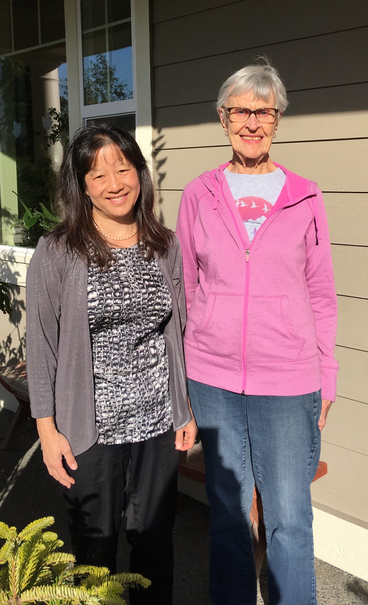 Dr. Eliza Chin with Dr. Vivian Harlin