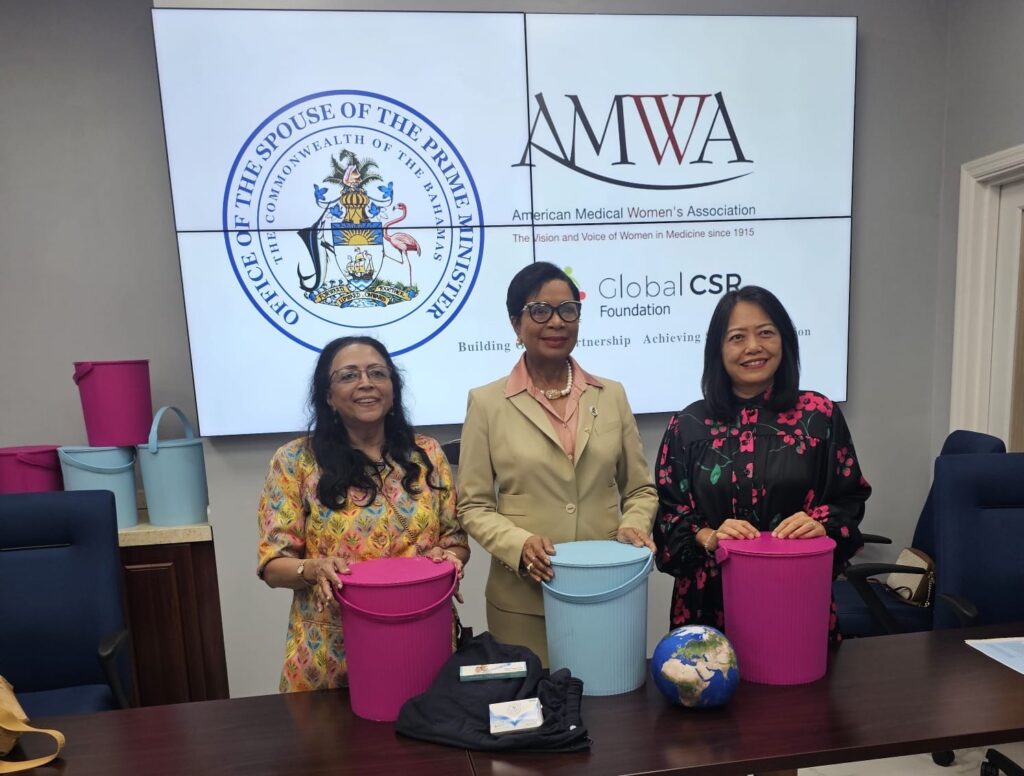 AMWA and Global CSR Foundation Climate Change Bucket Campaign