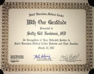 St. Barnabas Certificate