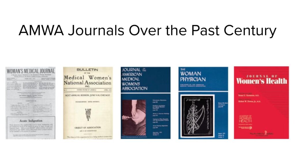 Preserving a Century of Women’s Medical History: AMWA Launches Journal Digitization Project